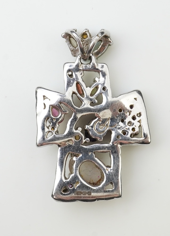 Christian LaCroix, a gem-set pendant